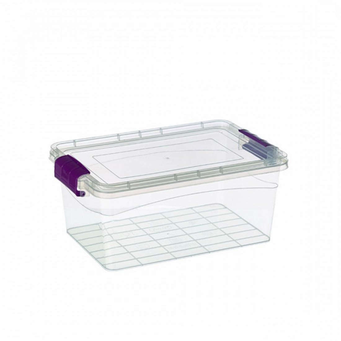 Plastic Storage Box Boxes Lid Handles Food Container Home Kitchen Office Box UK (5L)