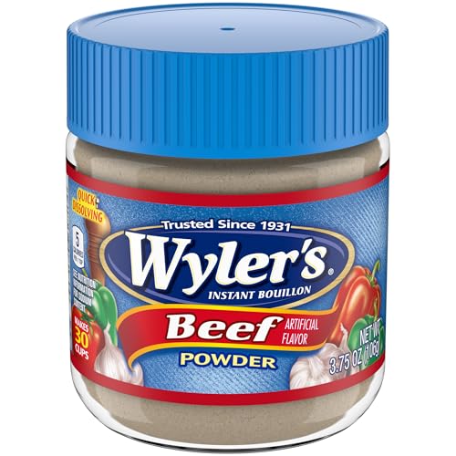 Wyler's Instant Bouillon Beef Flavored Powder (3.75 oz Jar)
