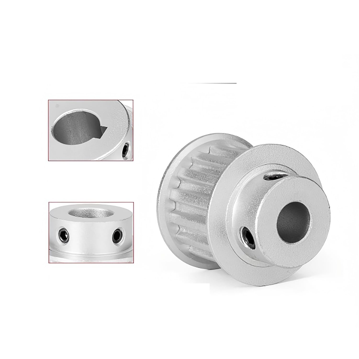 Koło pasowe rozrządu 60 zębów T5 60T-T5 do szerokości paska rozrządu 20 mm 60T 60Teeth BF Koło pasowe (Bore 5 mm)