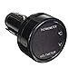 YONGYAO Auto Car Red LED Cyfrowy wyswietlacz 2 W 1 Dual Volt Meterr Termometr 12V