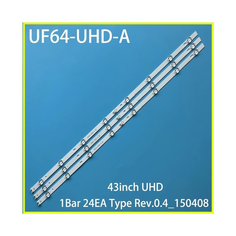 Striscia di retroilluminazione a LED per 43UH610V 43UH619V 43UH603V 43UF6407 43UF671V 43UF6400 43UH610A 43UH6030 43LH60_FHD_A Tipo UF64_UHD_A  39