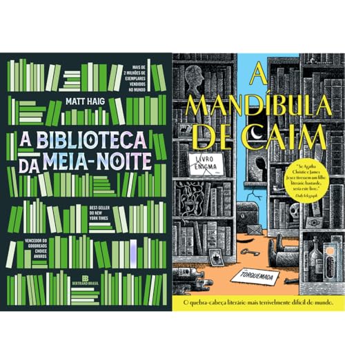 Kit A Biblioteca Da Meia-noite e A Mandíbula De Caim (Edição Com Páginas Destacáveis)