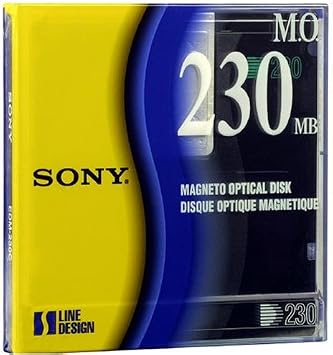 Pack de 5 disques magnéto-optiques SONY 230MB MO 5EDM-230CDF