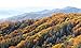 Fall Mountains Model Railroad Backdrop (O Scale)