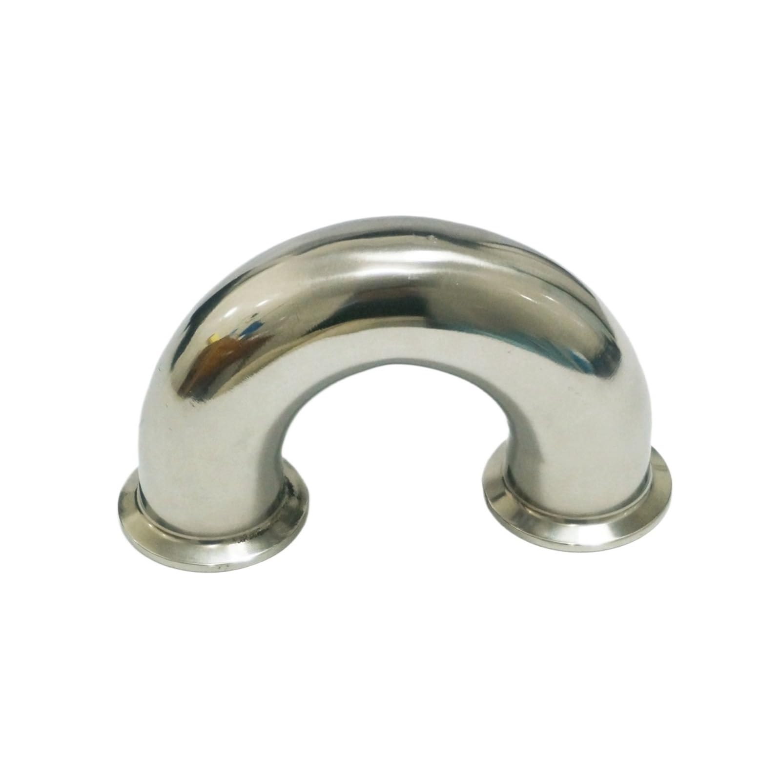 Fqhidmomx One Color 38Mm O/D 1.5" Tri Clamp 304 Stainless Steel 180 Degree Bend Three Pipe Fitting Plumbing Fittings