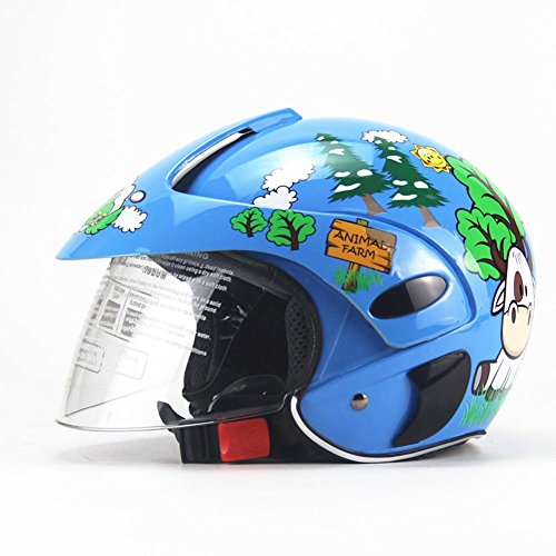HEIRAO Casco de Bicicleta para niños, Casco de Moto para niños, Casco de Seguridad Ligero para niños de 2 a 8 años de Edad