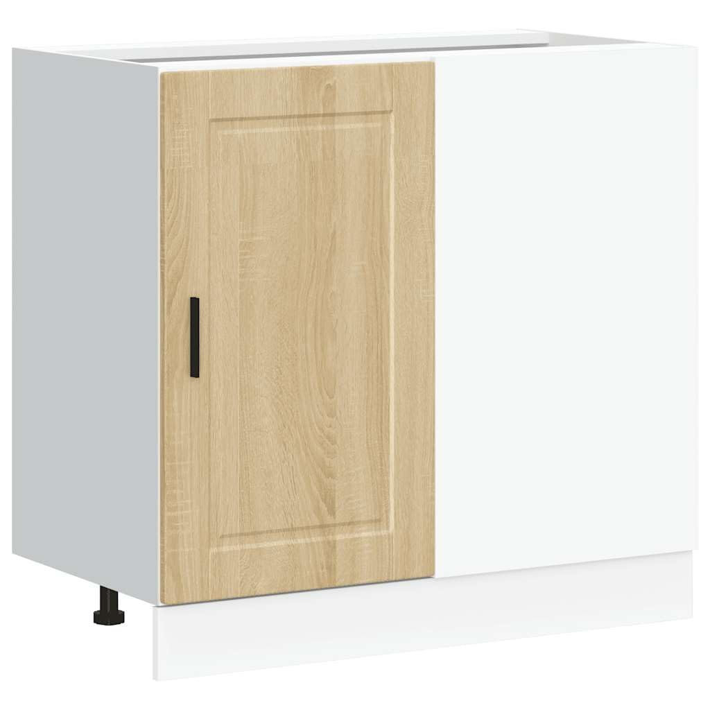 vidaXL Kitchen Base Cabinet Porto Sonoma Oak Engineered Wood, sink base cabinet, kitchen sink base unit, kitchen base unit for sink — image 1