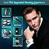 Electric Razor for Men, New Upgrade Electric Shavers for Men Cordless Rechargeable 3D Rotary Men Shaver,Wet/Dry Mens Shaver,Waterproof Mens Razor for Shaving Gifts for Husband, Dad,Boyfriend #5