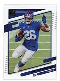 2021 DONRUSS CLEARLY #37 SAQUON BARKLEY NY GIANTS FOOTBALL NFL
