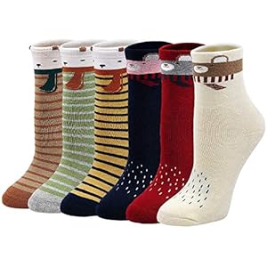 LOFIR Dicke Kinder Socken aus Baumwoll Winter Warme Thermo Socken für kleine Mädchen Jungen Kleinkind Neuheit Socken…