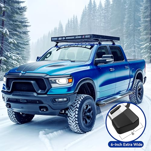 Estribos de 6" para Ford F150 SuperCrew 2004-2014 acero inox miniatura 4