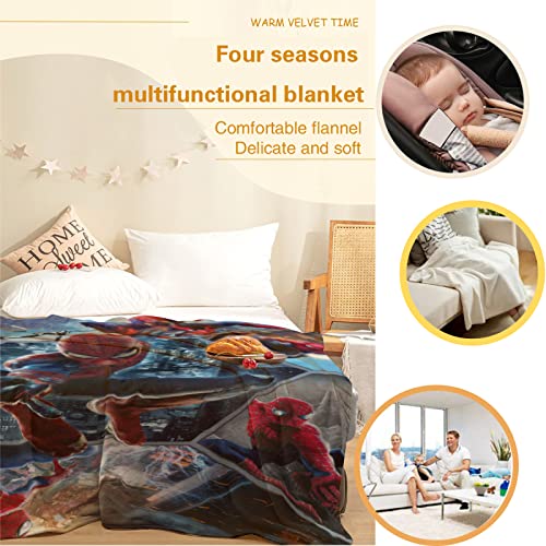 Cartoon Blanket Ultra Soft Flannel Throw Blanket Warm Lightweight Blanket For Couch Office Bed Living Room 80"X60" #TOP3