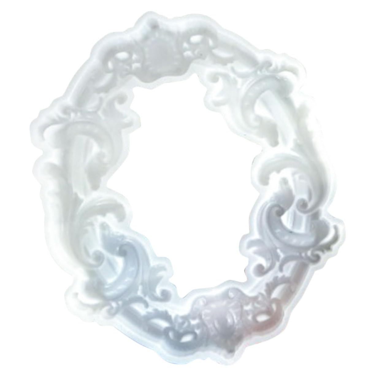 HOMSFOU Photo Frame Making Supplies Silicone Frame Molds DIY Crafts Material Resin Craft Mold Practical