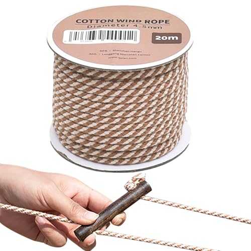 Corda de para barraca - Corda para puxar dossel da barraca,Corda reflexiva à prova de ao ar livre, c