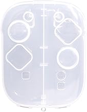 Lyreh Storage Case for Joy-Con 2, Clear Transparent Handle Protective Box Dust-Proof Handheld Grip Cover Portable Shell Case with Precise Cutouts for Switch 2 Accessories, Gamer Gifts