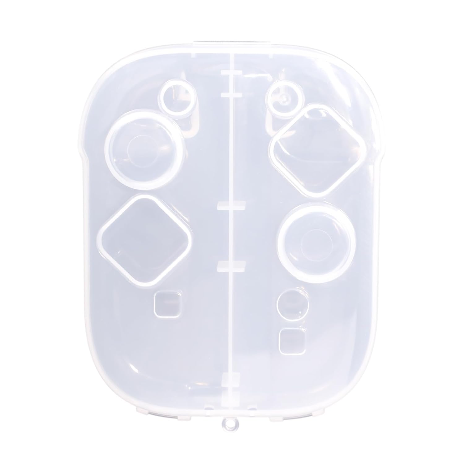 Lyreh Storage Case for Joy-Con 2, Clear Transparent Handle Protective Box Dust-Proof Handheld Grip Cover Portable Shell Case with Precise Cutouts for Switch 2 Accessories, Gamer Gifts