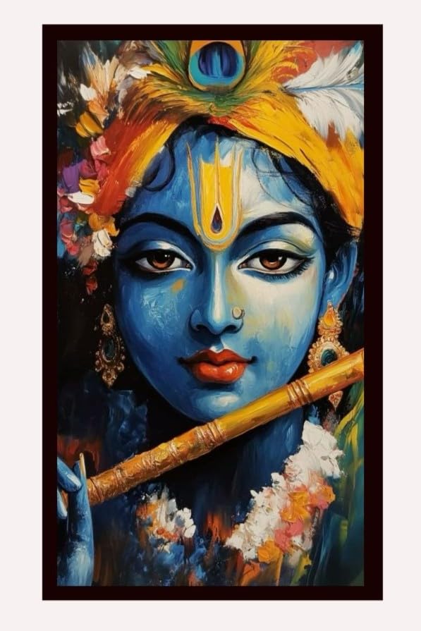 Dekozi Krishna Wall Art – Divine Portrait | Framed Canvas & Photo...