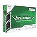 Wilson Tour Velocity Feel Golf Ball (15-Pack), White