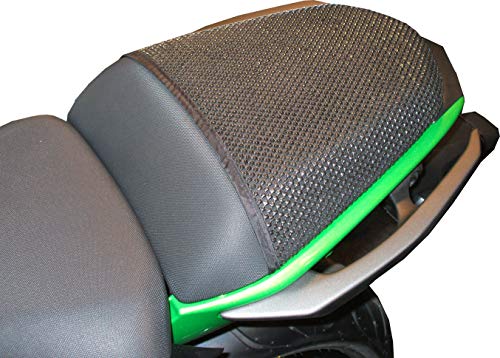 TRIBOSEAT Anti Slip Passenger Seat Cover, Compatible with Kawasaki Er6N (2012-2016)