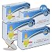 Ner Mitzvah Round Floating Wicks - 200 Count (Approx.), Large Cotton Wicks and Cork Disc Holders for Oil Cups - Bonus Wick Removal Tweezers