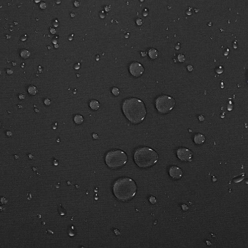Paravent extérieur rétractable double noir 160 x 600 cm en polyester - 7