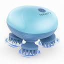 Episkey Reviver Electric Scalp & Head Massager | 4 Rotating Kneading Heads with 96 Soft Silicone Nodes (Detachable & Washable) | Cordless Rechargeable Handheld for Relaxation & Stress Relief gallery image