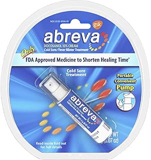 Abreva 2grm Pump Size 1ct Abreva Cold Sore Treatment