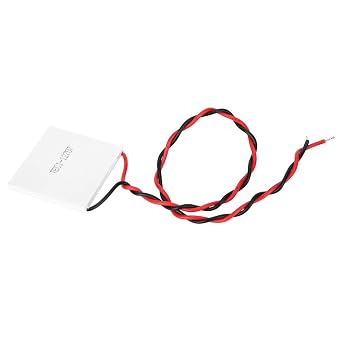TEC1-12707 Thermoelectric Cooler Module 40 x 40 mm, 12V Ceramic Plate Peltier Module, 51W Cooling Power, for CPU Cooling, Mini Fridge
