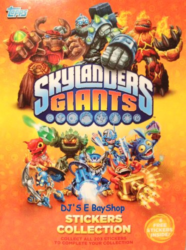 Topps Skylanders Giants Stickers Album