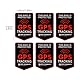 6 Stück GPS Tracking Aufkleber, Fahrrad Tracker Bike Aufkleber Sticker Wetterfest UV-Beständig GPS Tracker Aufkleber für Fahrrad