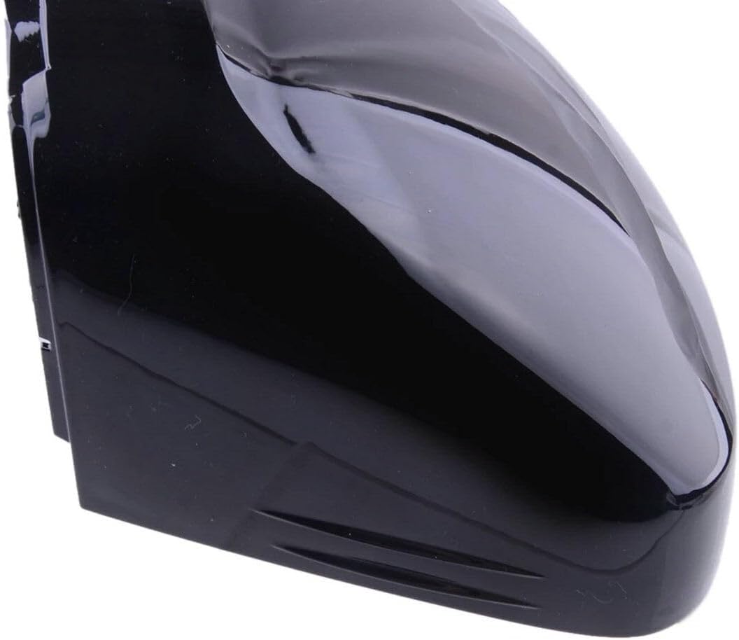1Pair Exterior Side Rear View Mirror Cover Cap For VW Tiguan MK2 2017 2018 2019 2020 Gloss Black