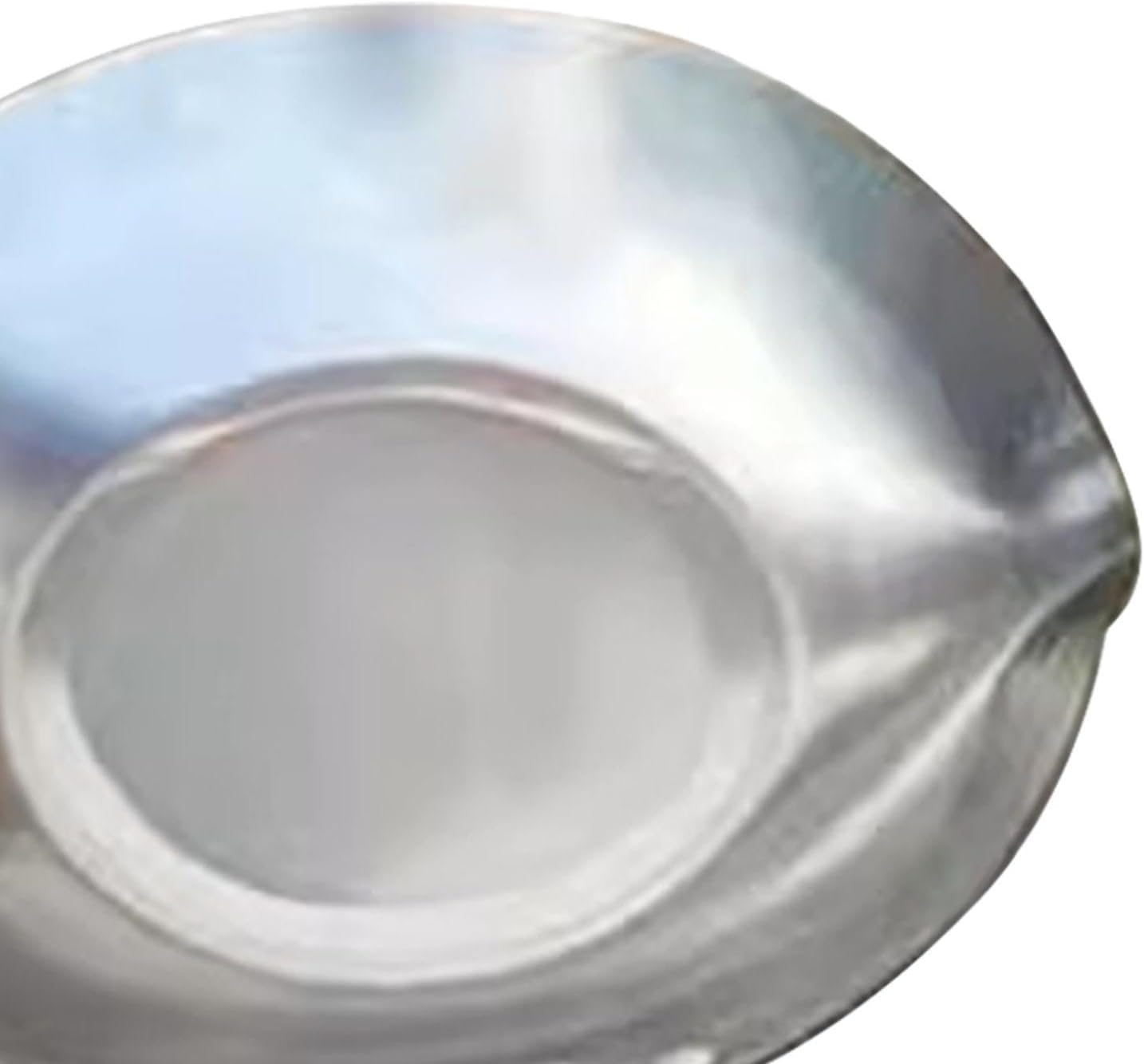 Sugar Pan Melting Pan with Wooden Handle 9.06x1.97inch Stainless Steel Sugar Dipping Pot for Cheese Chocolate Candy Commercial Use