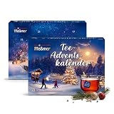 Meßmer Tee-Adventskalender 2026-24 Türchen mit 48 Teebeuteln
