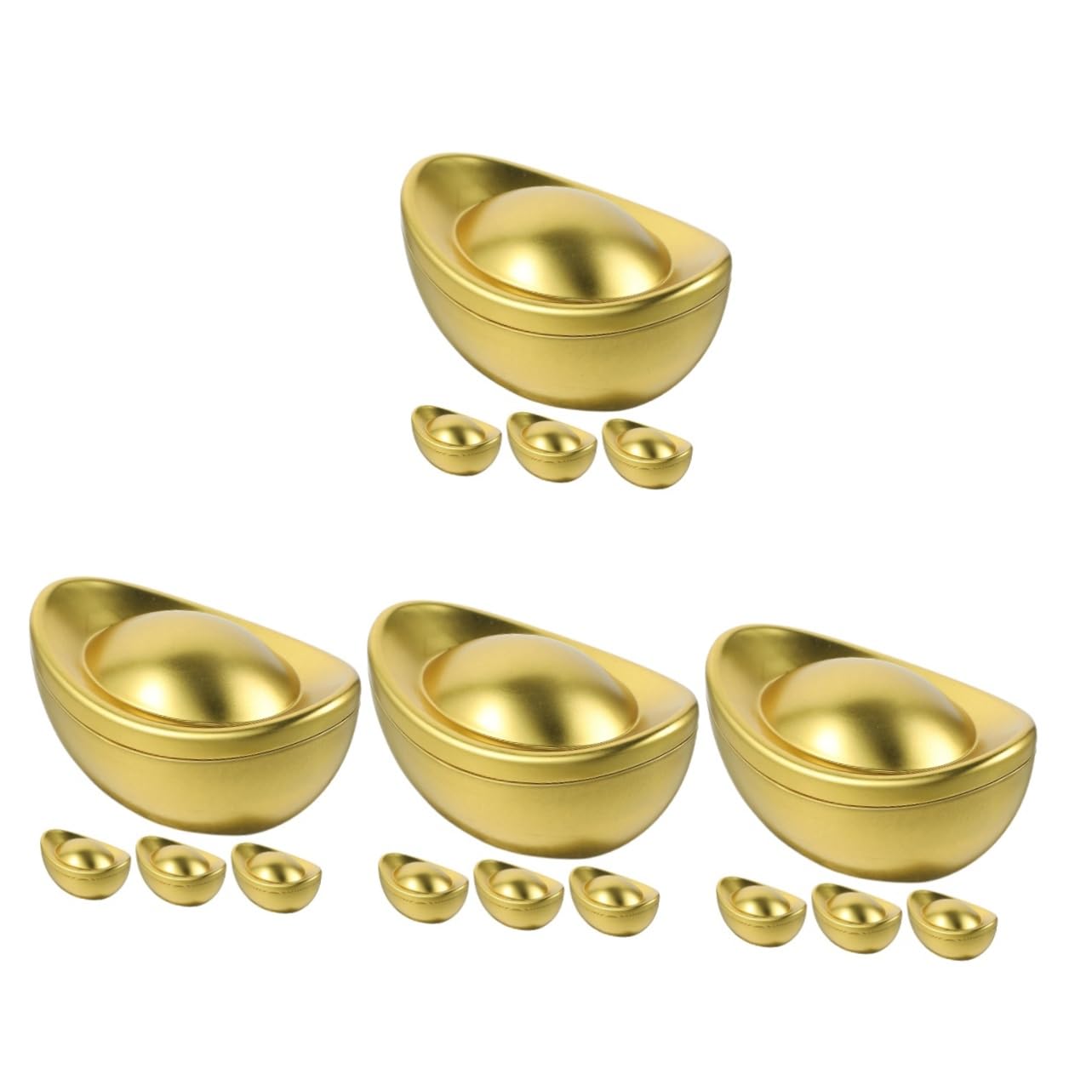 PRETYZOOM 16 Pezzi Di Caramelle Cioccolato Barattoli Di Biscotti Con Coperchio Barattolo Di Spezie Contenitore Di Di Organizer Scatole Di Immagazzinaggio Decorative