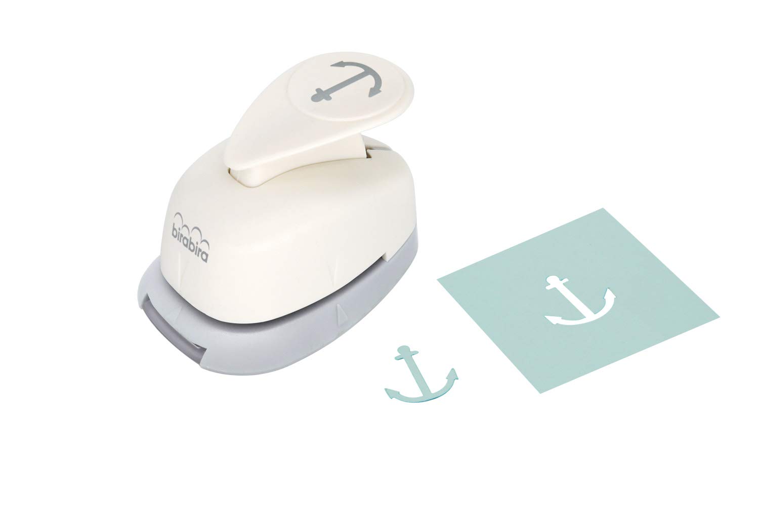 Bira Craft 5/8 inch Anchor Lever Action Craft Punch for Paper Crafting Scrapbooking