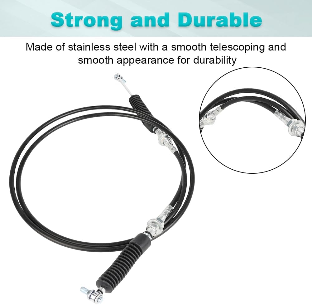 7081883 Gear Shift Cable Shifter Replacement for 7081849 7082474 | Shifter Cable Compatible with Polaris Ranger XP 900 XP 1000 570 500 ETX Ranger 1000 HST Diesel XP900 XP1000 2013-2020, 105in