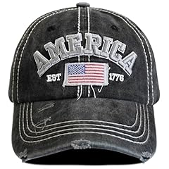 American Flag - Black