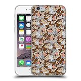 Head Case Designs Offizielle Looney Tunes Tasmanian Teufel Muster Soft Gel Handyhülle Hülle Huelle kompatibel mit Apple iPhone 6 / iPhone 6s