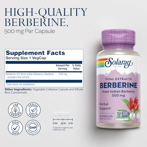 Solaray Morosil Berberine Bundle
