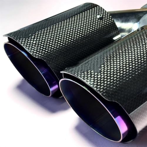 Cola de escape para coche de 76mm que soluciona el óxido del terminal 4