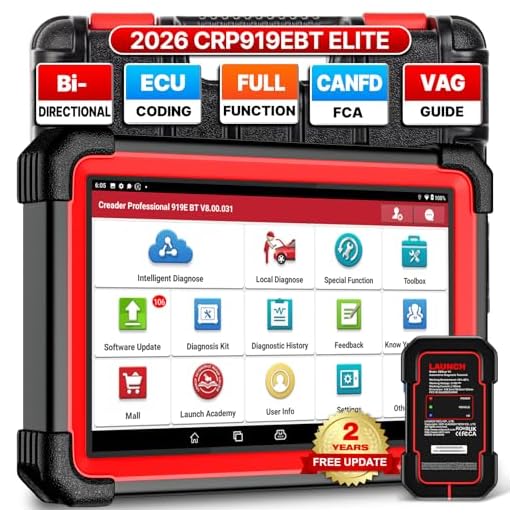 LAUNCH X431 CRP919EBT OBD2 Scanner, 2026 Wireless Bidirectional Scan Tool