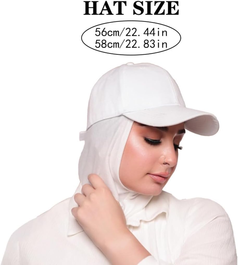 Women's Shawl Scarf and Hat Hijab Turban Caps for Daily Wear Headscarf