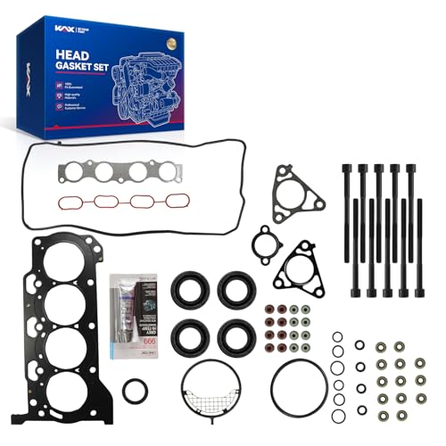 KAX HS26515PT Head Gasket Kit Set Compatible with Toyota Corolla 2009-2018, C-HR 2018-2020, Scion xD 2008-2014, Matrix 2009-2013, Corolla iM 2017-2018, iM 2016, Pontiac Vibe 2009-2010 1.8L Engine