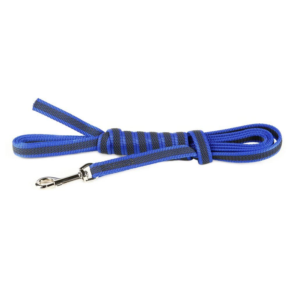 Color & Gray Super-Grip Leash without Handle, 14 mm x 2 m, Black-Gray — view 7