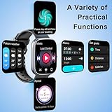 Smart Watch for Men Women, 1.91" Smart Watches Answer/Make Calls, 100+ Sport Fitness Watch, Activity Tracker with Heart Rate/Sleep Monitor/Step Counter, IP68 Waterproof Fitness Tracker for Android iOS - Image 7