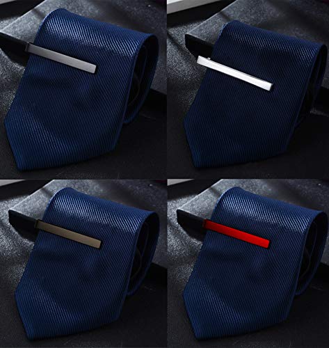 Tornito 6Pcs Tie Clips Set For Men Tie Bar Clip Set For Regular Skinny Ties Necktie Wedding Business Clips For Men #TOP1