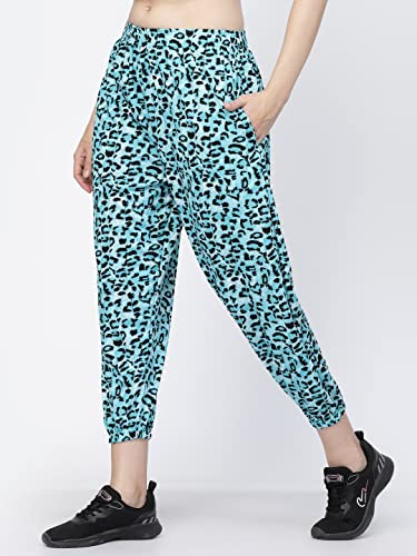Image of UZARUS Women's Relaxed Fit Printed Pyjamas Lounge Pants