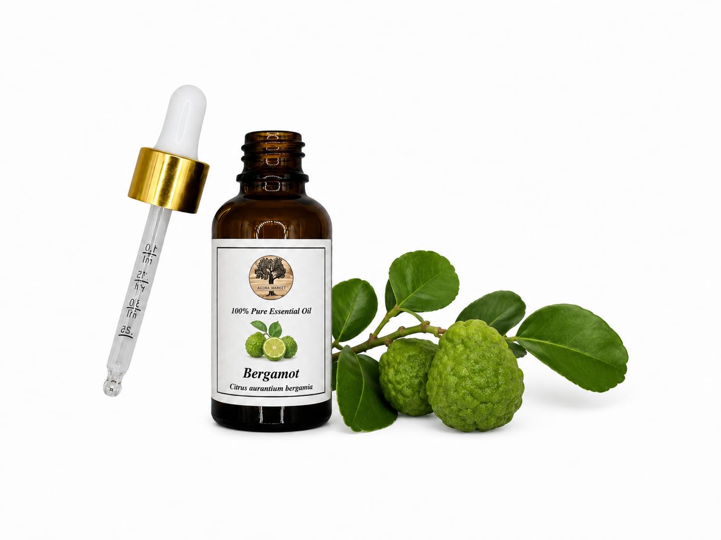 Ätherisches Bergamotteöl Aus Schale Citrus Aurantium Bergamia (60 ml)