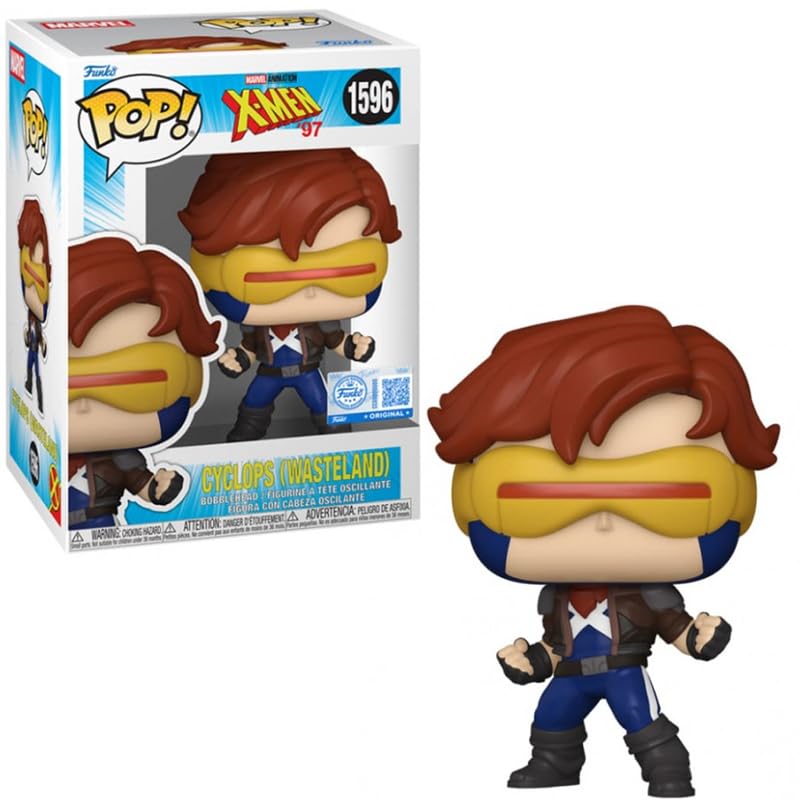 Funko Pop! Marvel | X-Men '97 Cyclops Wasteland Nº1596 | Special Edition | Figura de Vinilo Coleccionable | Edición Especial Marvel | FS