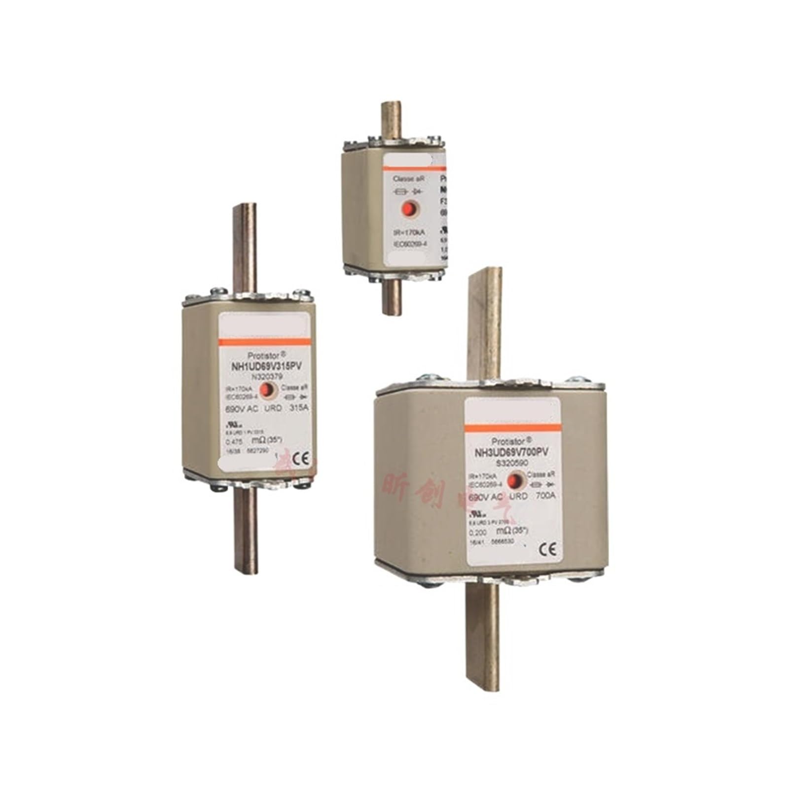 NYRXRYTCA Insurance NH00UD69V63-80A-100A-125A-160A-200A-250A-315A 690V